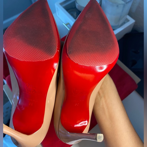 Christian Louboutin So Kate Patent Pumps (w/ Receipt) - Nude - Picture 8 of 10